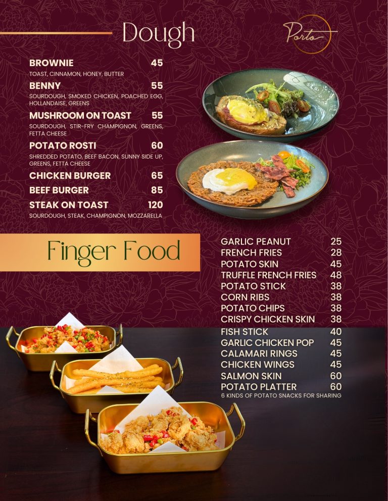 Halaman 1 (Menu Porto)