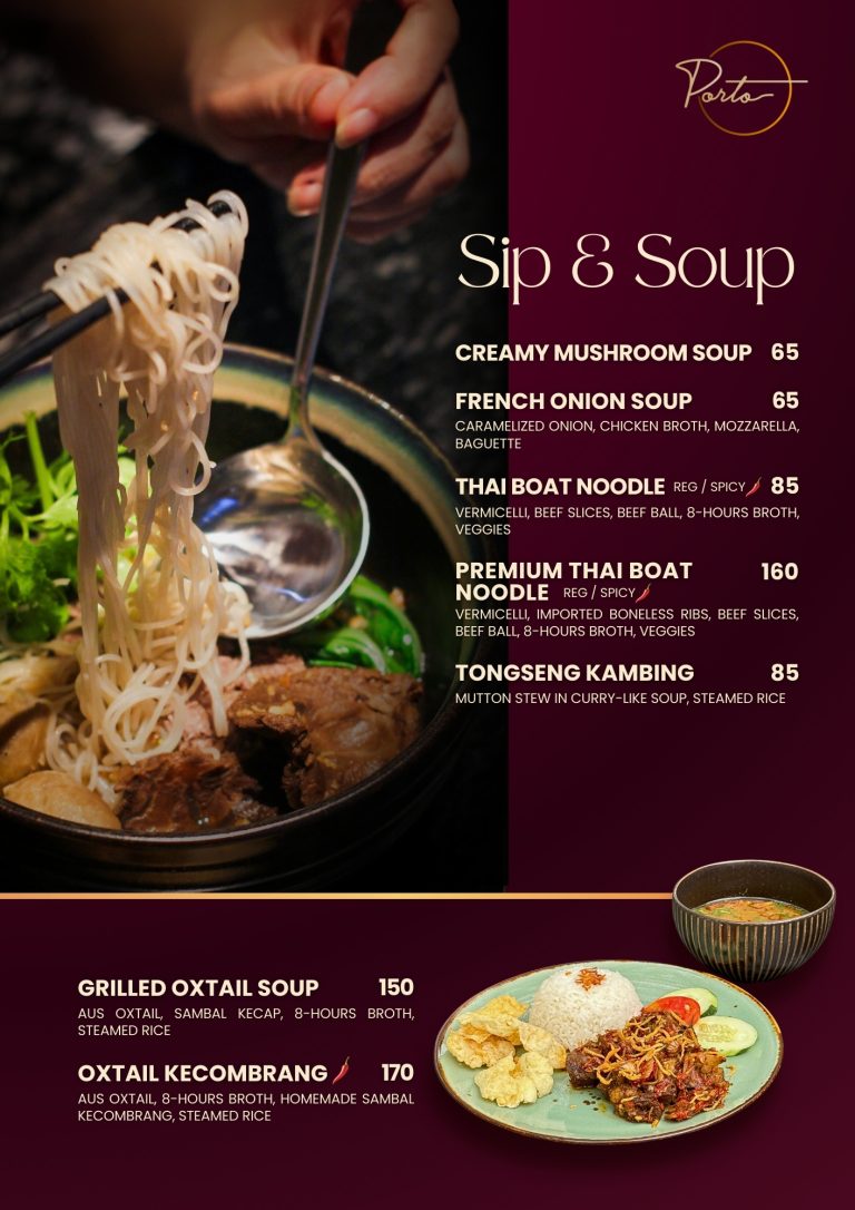 Halaman 3 (Menu Porto)